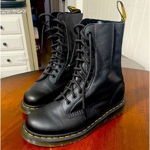 Black Dr. Marten boots